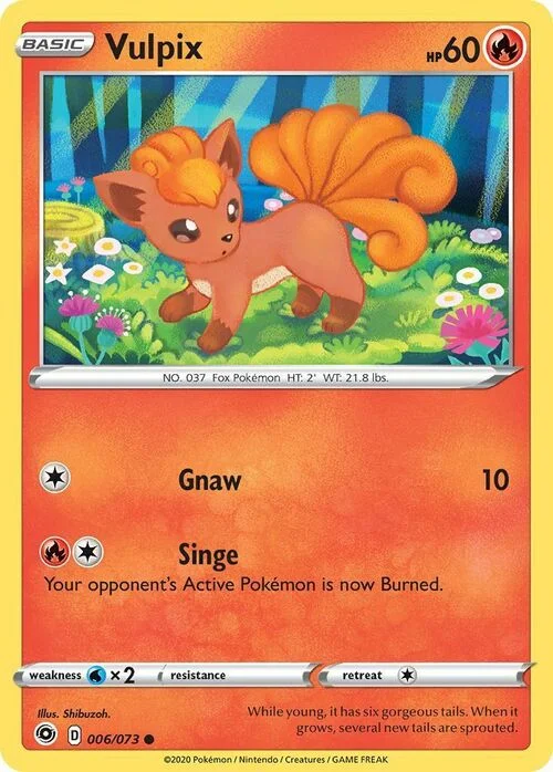 Vulpix — Champion's Path