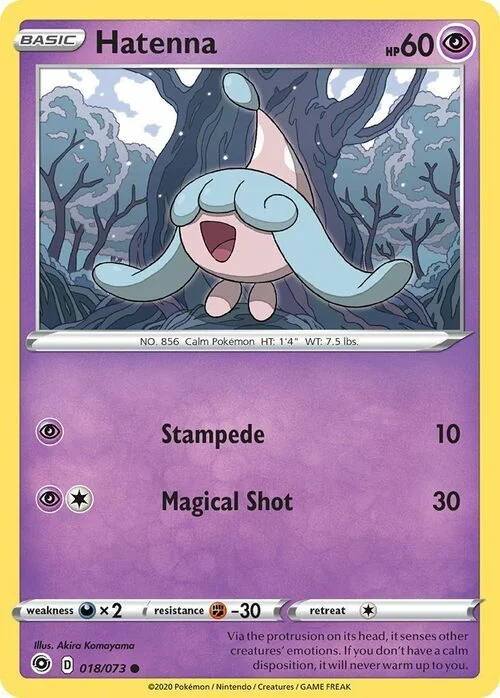Hatenna — Champion's Path