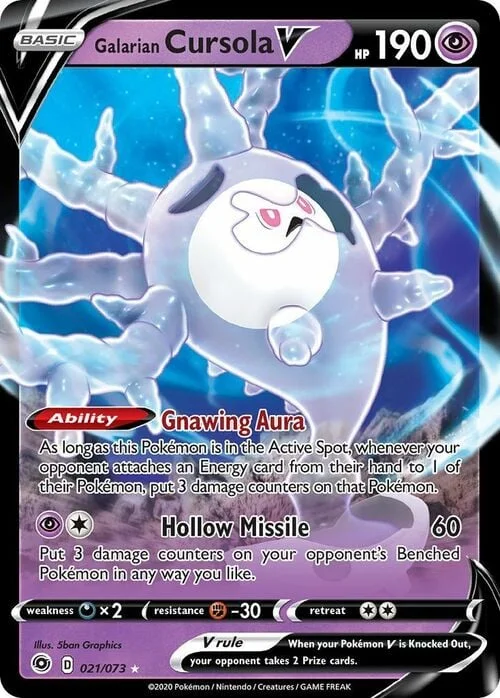 Galarian Cursola V — Champion's Path