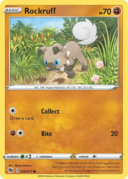 Rockruff — Champion's Path