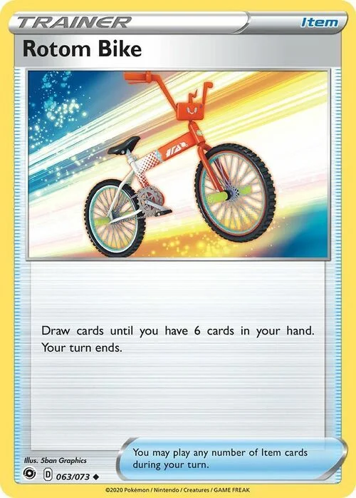 Rotom Bike — Champion's Path