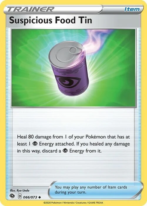 Suspicious Food Tin — Champion's Path