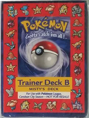 Trainer Deck B (Misty's Deck) — League Promos