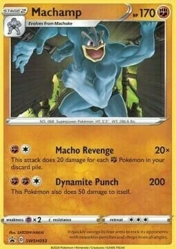 Machamp — SWSH Black Star Promos
