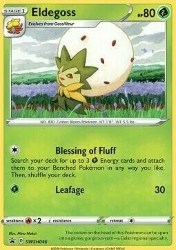 Eldegoss — SWSH Black Star Promos