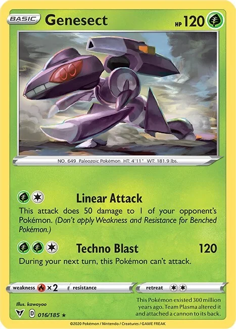 Genesect — Vivid Voltage
