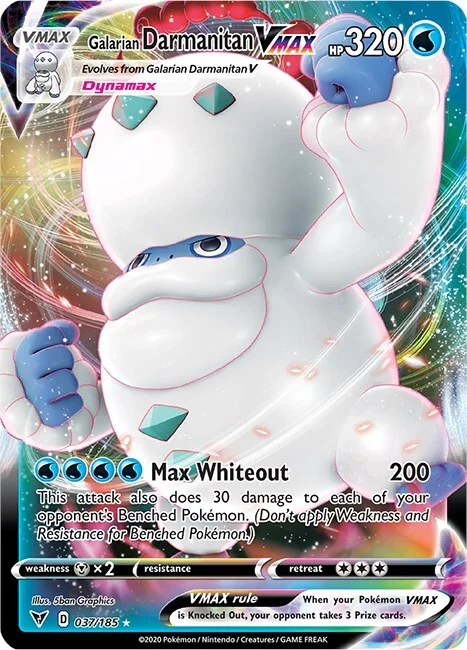 Galarian Darmanitan VMAX — Vivid Voltage