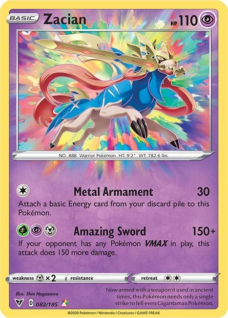 Zacian — Vivid Voltage