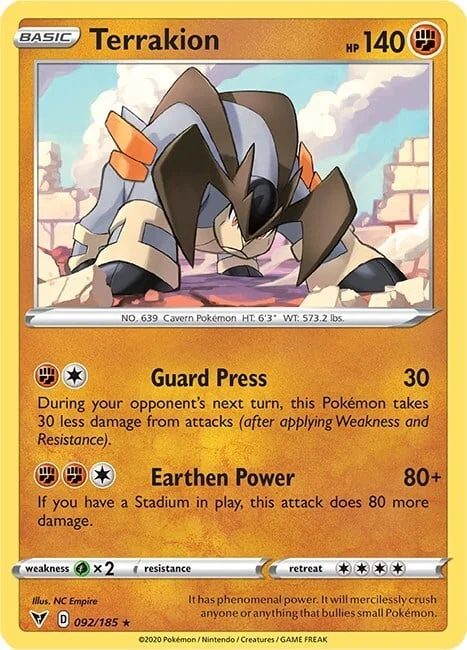 Terrakion — Vivid Voltage
