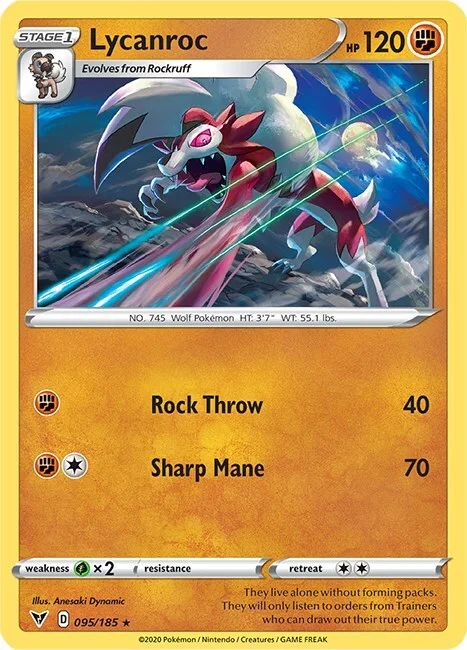 Lycanroc — Vivid Voltage