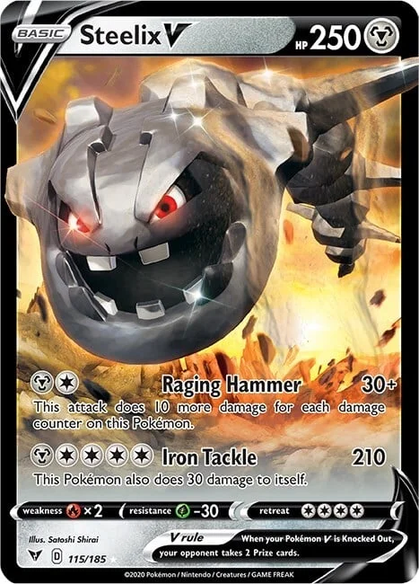 Steelix V — Vivid Voltage