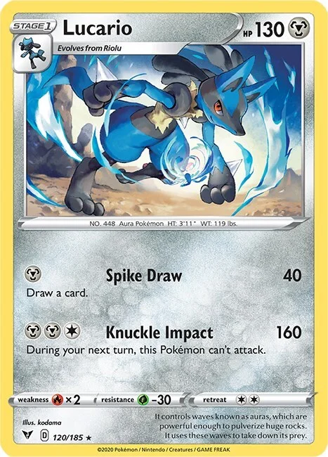Lucario — Vivid Voltage