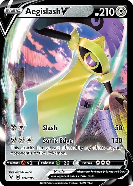 Aegislash V — Vivid Voltage
