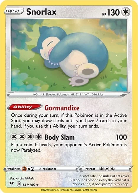 Snorlax — Vivid Voltage