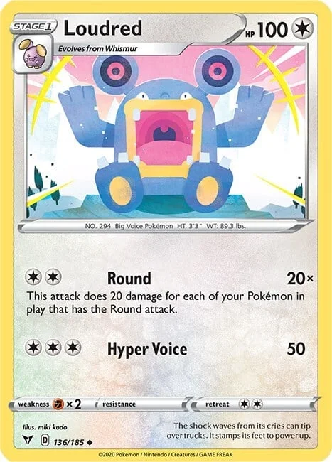 Loudred — Vivid Voltage