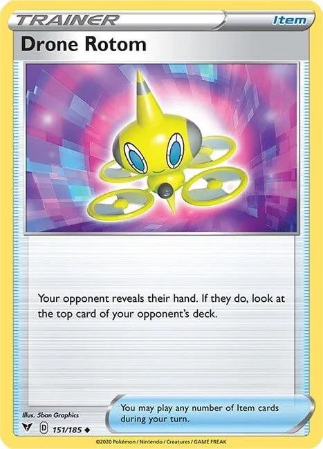 Drone Rotom — Vivid Voltage