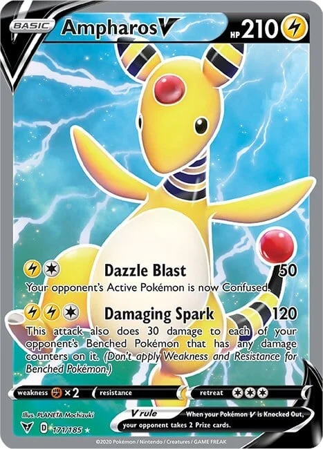 Ampharos V — Vivid Voltage