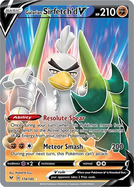 Galarian Sirfetch'd V — Vivid Voltage