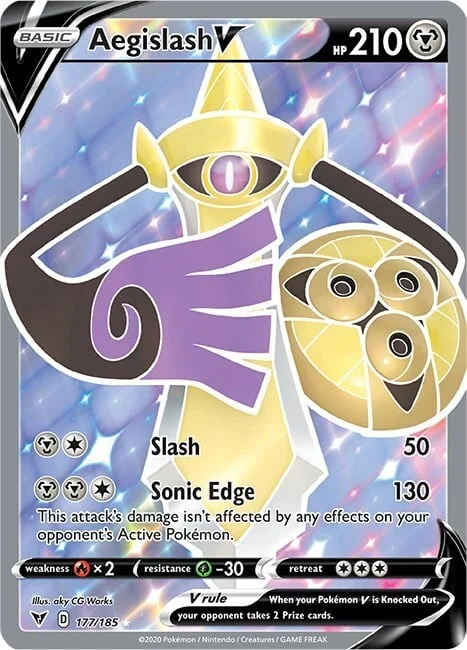 Aegislash V — Vivid Voltage