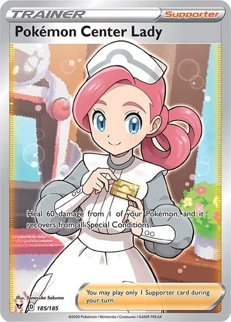 Pokémon Center Lady — Vivid Voltage