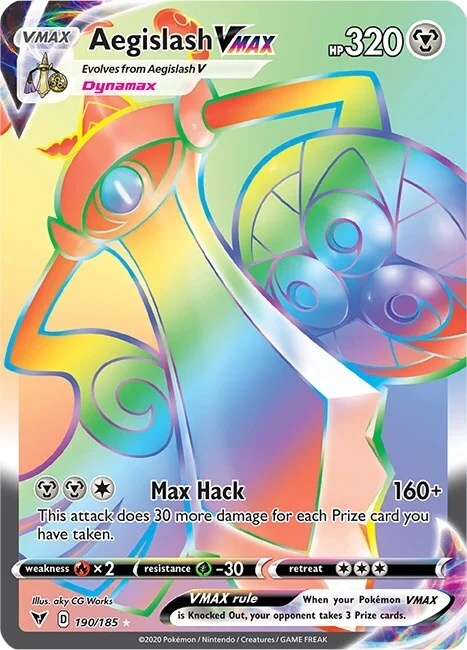 Aegislash VMAX — Vivid Voltage