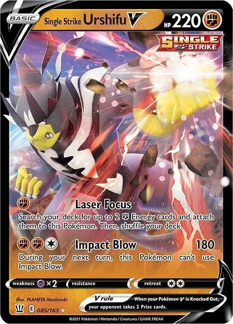 Single Strike Urshifu V — Battle Styles