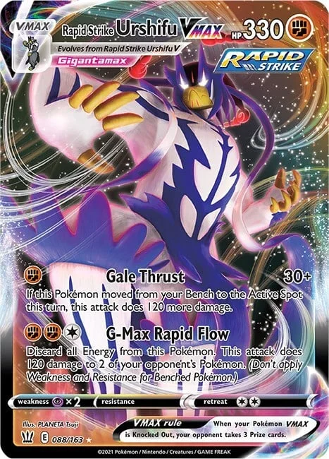 Rapid Strike Urshifu VMAX — Battle Styles