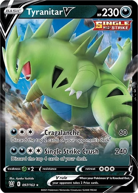 Tyranitar V — Battle Styles