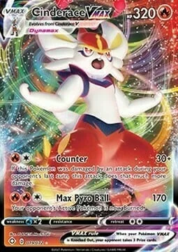 Cinderace VMAX — Shining Fates