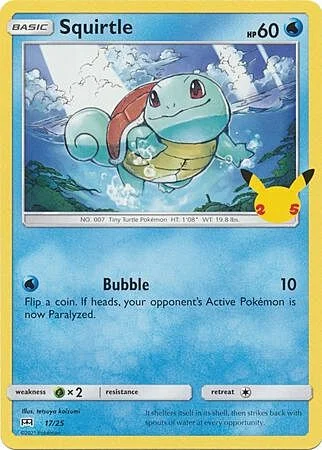 Squirtle — McDonald's Collection 25th Anniversary