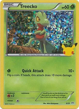 Treecko — McDonald's Collection 25th Anniversary