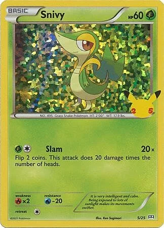 Snivy — McDonald's Collection 25th Anniversary