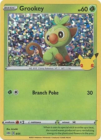 Grookey — McDonald's Collection 25th Anniversary