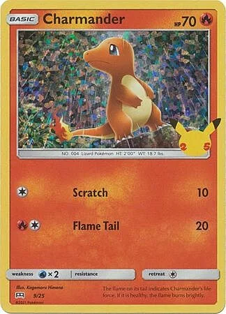 Charmander — McDonald's Collection 25th Anniversary