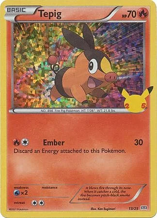 Tepig — McDonald's Collection 25th Anniversary