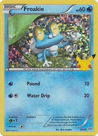 Froakie — McDonald's Collection 25th Anniversary