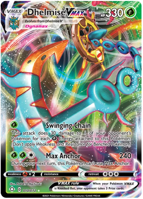 Dhelmise VMAX — Shining Fates