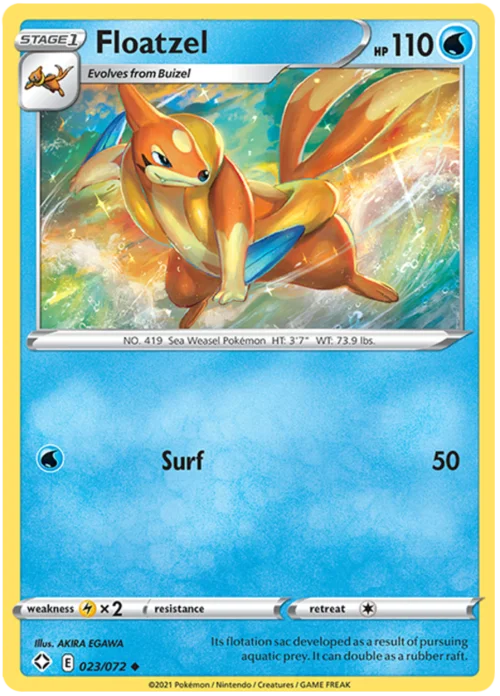 Floatzel — Shining Fates