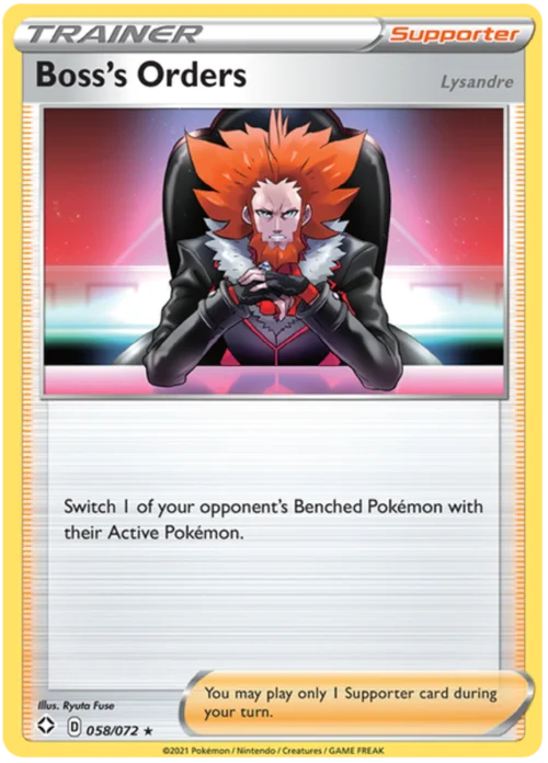 Boss's Orders - Lysandre — Shining Fates