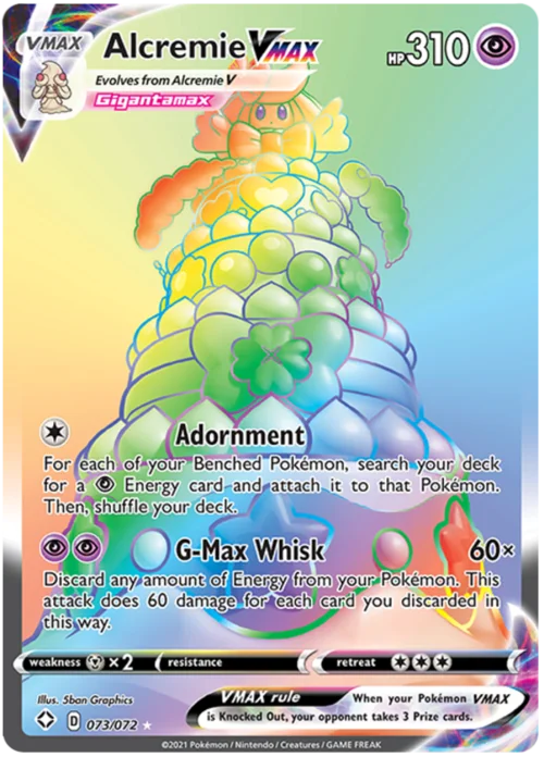 Alcremie VMAX — Shining Fates