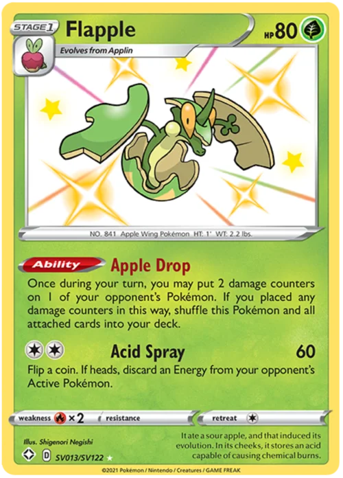 Flapple — Shining Fates