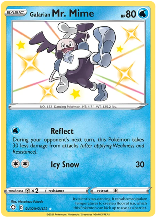 Galarian Mr. Mime — Shining Fates