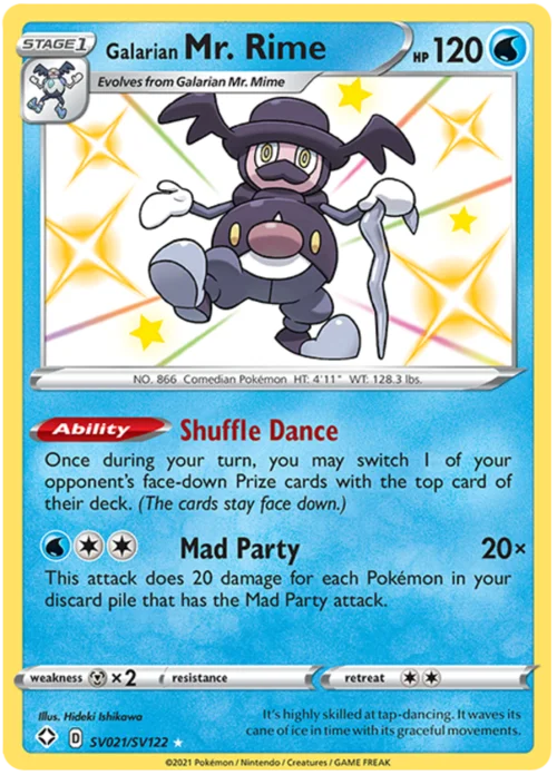Galarian Mr. Rime — Shining Fates
