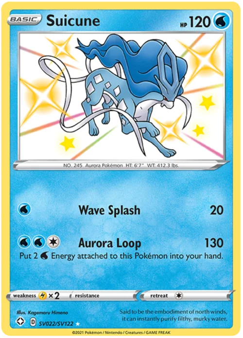 Suicune — Shining Fates