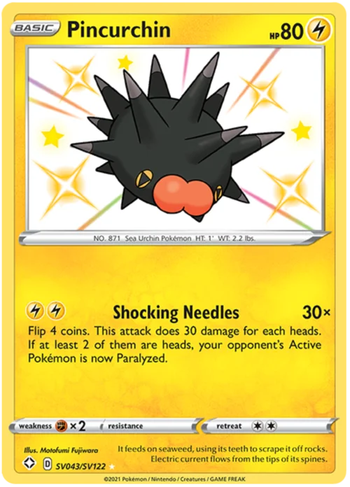 Pincurchin — Shining Fates