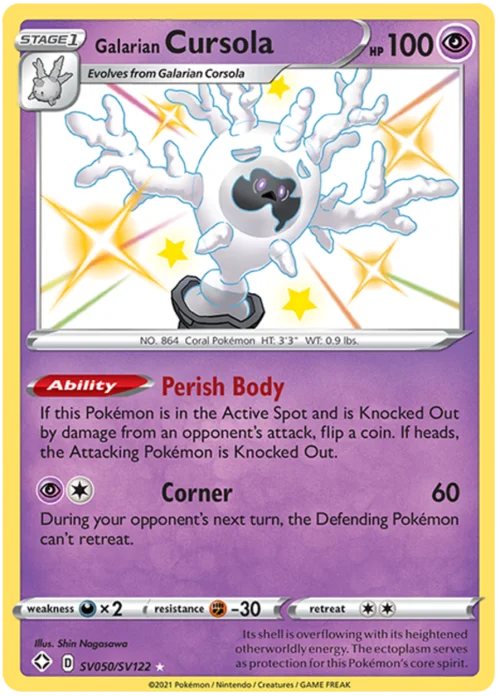 Galarian Cursola — Shining Fates