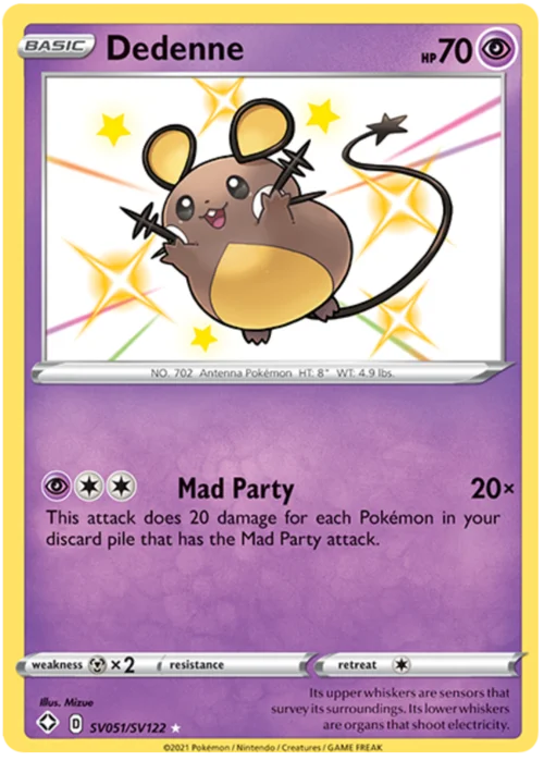 Dedenne — Shining Fates