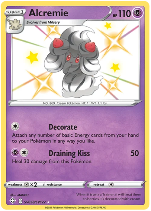 Alcremie — Shining Fates
