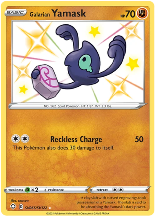 Galarian Yamask — Shining Fates