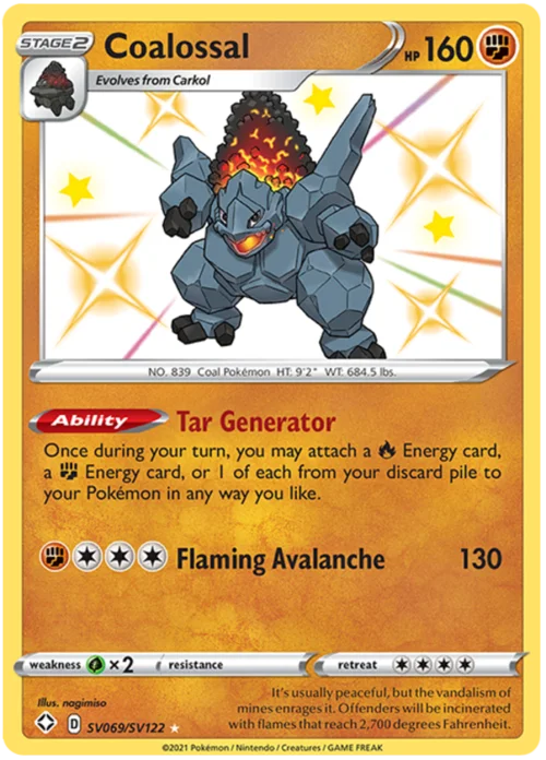 Coalossal — Shining Fates
